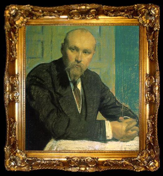 framed  Boris Kustodiev Nikolai Roerich, ta009-2